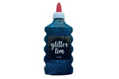 Hobby Tillbehör - Hobby Mate Glitter glue BLUE 177 ml - Lim05