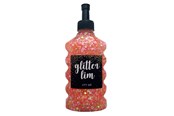 Hobby Tillbehör - Hobby Mate Glitter glue coarse glitter Orange 177ml - Lim57