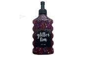 Hobby Tillbehör - Hobby Mate Glitter glue coarse glitter Black Multi 177 - Lim61