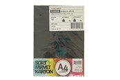 Papper, Fotopapper & Etiketter - Hobby Mate Cardboard A4 220g. 10 sheets BLACK - OFF1128