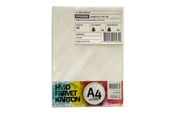 Papper, Fotopapper & Etiketter - Hobby Mate Cardboard A4 220g. 10 sheets WHITE - OFF1130