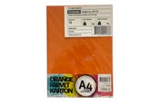 Papper, Fotopapper & Etiketter - Hobby Mate Cardboard A4 220g. 10 sheets ORANGE - OFF1137