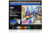 Hobby Tillbehör - Zieler Watercolor pencils 24 pcs. in box - Z09299250
