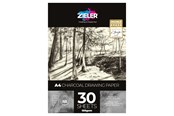 Hobby Tillbehör - Zieler Drawing pad A4 for charcoal drawing etc. - Z09299539