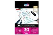 Hobby Tillbehör - Zieler Calligraphy pad A4 30 sheets 100g. - Z09299555
