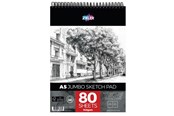 Hobby Tillbehör - Zieler Sketchbook JUMBO SPIRAL A5 140g. - Z09608108