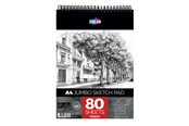 Hobby Tillbehör - Zieler Sketchbook JUMBO SPIRAL A4 140g. - Z09608109