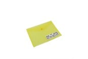 Fickor, Omslag & Register - SPREE Envelope C5 plastic.12 pcs. clear. YELLOW - 76155