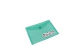 Fickor, Omslag & Register - SPREE Envelope C5 plastic.12 pcs. clear. GREEN - 76160