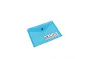 Fickor, Omslag & Register - SPREE Envelope C5 plastic.12 pcs. clear. BLUE - 76165