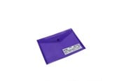 Fickor, Omslag & Register - SPREE Envelope C5 plastic.12 pcs. clear. PURPLE - 76170