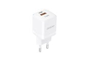 Mobile - Adapters & Chargers - Dudao Wall charger GaN 33W PPS USB C/USB A13Pro - white - 6977196680979