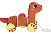 Babyleksaker - Small Foot Pull-Along Toy "Dino" - 12613