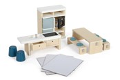 Dockor & Tillbehör - Small Foot Doll House Kitchen Furniture - 12629