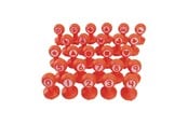 Hobby Tillbehör - Colorations - Shapes & Numbers Clay Stamps 26pcs. - CHDOUGHS