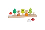 Träleksaker - Goki Wooden Color and Shape Sorting Game - 58423