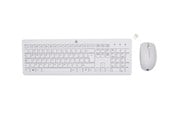 Tangentbord - HP 230 Wireless Mouse and Keyboard Combo EU English - Tastatur & Mus set - Engelska - Vit - 3L1F0AA#ABB
