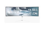 Skärm - 49" Arozzi Nova 49” Curved computer monitor - AZ-NO-49TUW165-WT