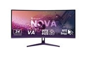 Skärm - 34" Arozzi Nova 34″ Curved computer monitor - AZ-NO-34T2K165-PP