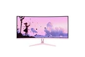 Skärm - 34" Arozzi Nova 34″ Curved computer monitor - AZ-NO-34T2K165-PNK