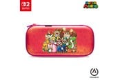 Spel Tillbehör - PowerA Slim Case for Nintendo Switch 2 - Mario and Friends Officially Licensed Protective Case Holds 10 Game Cards - NSCS0550