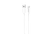 USB-kabel - Dudao L4SM USB-A / micro USB cable 2A 1m - white - 6976625331741