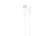 USB-kabel - Dudao L4SL USB-A / Lightning 2A cable 1m - white - 6976625331734