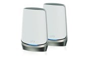 Nätverk - Router - Netgear Orbi 960 Series RBKE962 - Wi-Fi system - Wi-Fi 6E - desktop - Mesh router 802.11a/b/g/n/ac/ax (Wi-Fi 6E) - RBKE962-100EUS