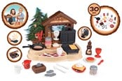Lekkök och tillbehör - Smoby Winter Chalet with Accessories 30pcs. - 310557