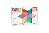 Byggset - Selecta Play - PicassoTiles Geometry - Magnetic Building Tiles 16pcs. - PT16