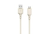 USB-kabel - Dudao L7SM USB-A - micro USB cable 5A 1m - beige - 6976625331031