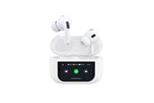 Hörlurar / Headset - Dudao U19 in-ear TWS wireless Bluetooth 5.3 headphones with LED display - white - 6976625332724