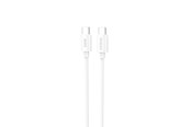USB-kabel - Dudao L4C USB-C / USB-C 30W 2m Cable - White - 6976625332045