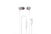 Hörlurar / Headset - Dudao X1PROT In-Ear Wired USB-C Headphones 1.2m - White - 6973687247355
