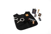 Rollek - Dantoy Police set wood in giftbox 8 pcs - 5714
