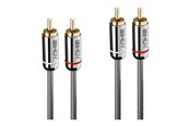 Ljudkabel - Lindy Cromo Line audio cable - 10 m - 35349
