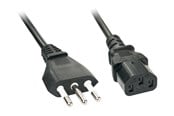 Strömkabel (extern) - Lindy - power cable - CEI 23-50 to power IEC 60320 C13 - 2 m - 30413