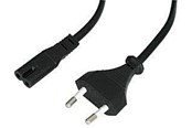 Strömkabel (extern) - Lindy Euro to C7 Mains Cable - 2m - 30421