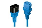 Strömkabel (extern) - Lindy - power extension cable - power IEC 60320 C13 to IEC 60320 C14 - 1 m - 30471