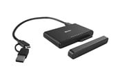 Hårddisk, tillbehör - Lindy - HDD / SSD docking station - SATA 6Gb/s / PCIe 3.0 x2 (NVMe) - USB-C 3.2 (Gen 2) - 43359