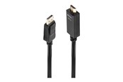 Displaykabel - Lindy adapter cable - DisplayPort / HDMI - 2 m - 36922