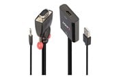 Displaykabel - Lindy adapter - HDMI / VGA - 60 cm - 38284