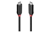 USB-kabel - Lindy Black Line - USB-C cable - 24 pin USB-C to 24 pin USB-C - 2 m - 37002