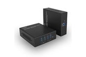 Repeatrar, förstärkare, broar och transceivers - Lindy 100m USB 3.2 Gen 1 Cat.6A HDBaseT Extender - 43410