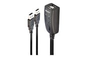 KVM switch - Lindy 2 Port USB KM Switch - keyboard/mouse switch - 2 ports - 32165