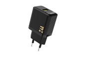 Mobile - Adapters & Chargers - Dudao  A23 2.4A USB-A Charger - Black - 6976625333998