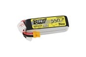 Drönare - Gens ace &Tattu - 550 mAh 14.8 V 95C 4S1P Battery R-Line - TAA5504S95X3