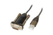 Nätverkskort (adaptrar osv.) - Lindy USB to Serial Converter Lite - serial adapter - USB - RS-232 - 42855
