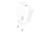 Mobile - Adapters & Chargers - Dudao A27 25W GaN USB-C Wall Charger - White - 6976625334124