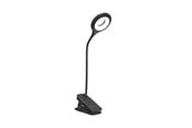 Andra mobiltillbehör - Wozinsky Wireless LED Reading Lamp with Clip + USB-C Cable - Black - 5907769384059